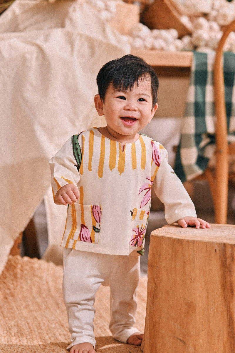 The Courtyard Babies Kurta - Bright