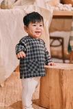The Courtyard Babies Kurta - Chess Plaid