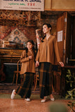 The Akar Kita Women Kebaya Top - Latte