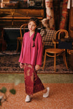 The Akar Kita Kebaya Top - Magenta