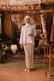 The Akar Kita Women Kebaya Top - Off White