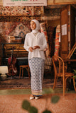 The Akar Kita Women Kebaya Top - Off White