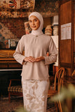 The Akar Kita Women Kedah Blouse Top - Moonlight Ash