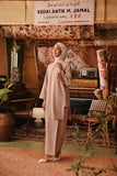 The Akar Kita Women Kurung Riau Top - Moonlight Ash