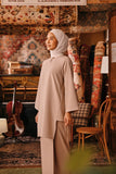 The Akar Kita Women Folded Skirt - Moonlight Ash