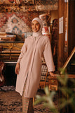 The Akar Kita Women Kebarung Top - Almond Sand