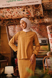 The Akar Kita Women Kedah Blouse Top - Nature Gold