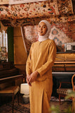 The Akar Kita Women Kedah Blouse Top - Nature Gold