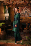 The Akar Kita Women Kurung Riau Top - Green Square