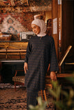 The Akar Kita Women Kurung Riau Top - Grey Harvest