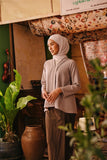 The Akar Kita Women Kebaya Top - Rose Mauve