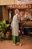 The Akar Kita Women Folded Skirt - Greenflux