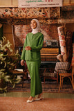 The Akar Kita Women Kedah Blouse Top - Greenflux