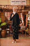 The Akar Kita Women Kebaya Top - Black