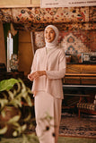 The Akar Kita Women Kebaya Top - Almond Sand