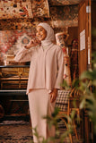 The Akar Kita Women Kebaya Top - Almond Sand