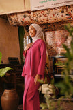 The Akar Kita Women Kebaya Top - Magenta