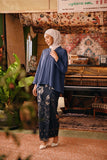 The Akar Kita Women Kebaya Top - England Blue