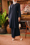 The Akar Kita Women Folded Skirt - Navy