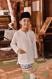 The Akar Kita Baju Melayu Teluk Belanga - Off White