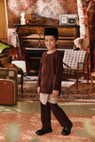 The Akar Kita Baju Melayu Teluk Belanga - Dark Burgundy