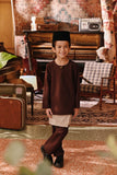 The Akar Kita Baju Melayu Teluk Belanga - Dark Burgundy