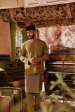 The Akar Kita Men Baju Melayu Teluk Belanga - Butter Olive