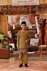 The Akar Kita Baju Melayu Teluk Belanga - Butter Olive