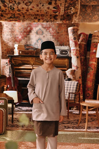 The Akar Kita Baju Melayu Teluk Belanga - Rose Mauve