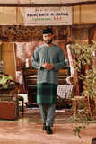 The Akar Kita Men Baju Melayu Teluk Belanga - Pine Green