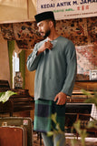 The Akar Kita Men Baju Melayu Teluk Belanga - Pine Green