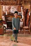 The Akar Kita Baju Melayu Teluk Belanga - Pine Green