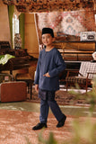 The Akar Kita Baju Melayu Teluk Belanga - England Blue