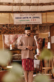 The Akar Kita Men Baju Melayu Teluk Belanga - Mahogany Rose