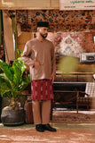 The Akar Kita Men Baju Melayu Teluk Belanga - Mahogany Rose