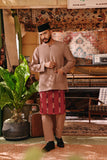 The Akar Kita Men Baju Melayu Teluk Belanga - Mahogany Rose