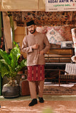 The Akar Kita Men Baju Melayu Teluk Belanga - Mahogany Rose