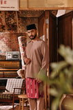 The Akar Kita Men Baju Melayu Teluk Belanga - Mahogany Rose