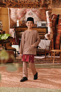 The Akar Kita Baju Melayu Teluk Belanga - Mahogany Rose