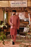 The Akar Kita Men Baju Melayu Teluk Belanga - Mauve Taupe