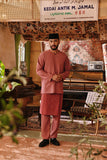 The Akar Kita Men Baju Melayu Teluk Belanga - Mauve Taupe