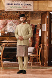 The Akar Kita Men Baju Melayu Teluk Belanga - Pale Olive