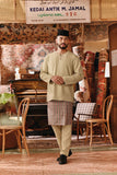 The Akar Kita Men Baju Melayu Teluk Belanga - Pale Olive