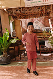 The Akar Kita Baju Melayu Teluk Belanga - Mauve Taupe