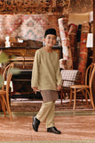 The Akar Kita Baju Melayu Teluk Belanga - Pale Olive