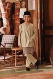 The Akar Kita Baju Melayu Teluk Belanga - Pale Olive