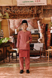 The Akar Kita Baju Melayu Teluk Belanga - Mauve Taupe