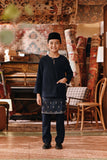 The Akar Kita Baju Melayu Teluk Belanga - Navy