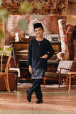 The Akar Kita Baju Melayu Teluk Belanga - Navy