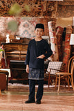 The Akar Kita Baju Melayu Teluk Belanga - Navy